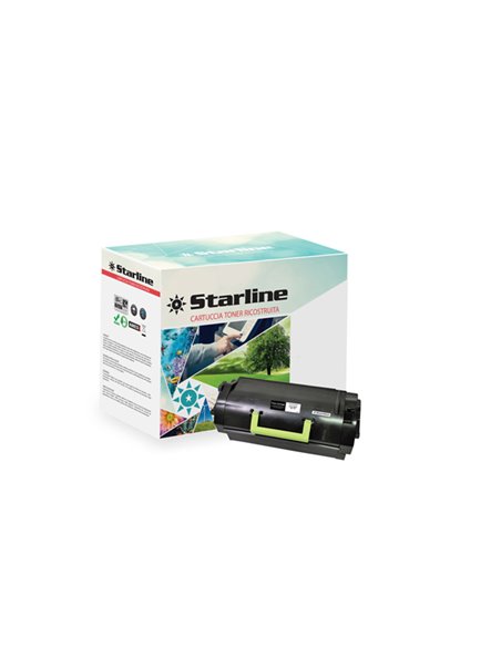 Toner Ric. Nero per Lexmark MS810 alta cap. 25000pag K15636TA STARLINE TONER RICOSTRUITI