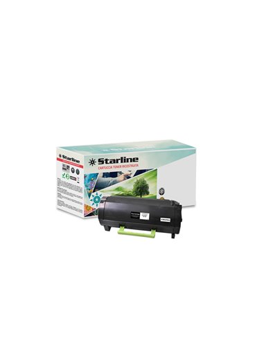 TONER NERO RIC PER LEXMARK MX310,MX410,MX510,MX511,MX611 SERIES K15641TA STARLINE TONER RICOSTRUITI