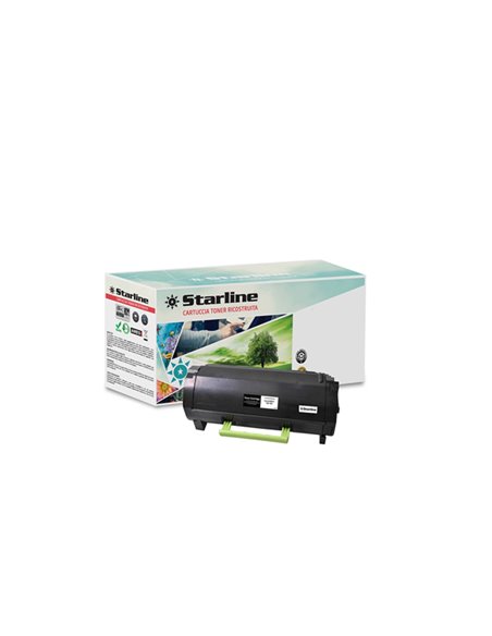 TONER NERO RIC PER LEXMARK MX310,MX410,MX510,MX511,MX611 SERIES K15641TA STARLINE TONER RICOSTRUITI