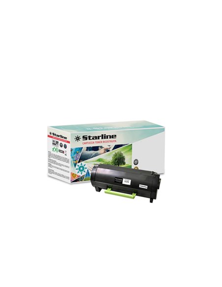 TONER RIC NERO PER LEXMARK MS510DN-MS610DN-MS610DE ALTA CAPACITA' K15639TA STARLINE TONER COMPATIBILI FOTOCOPIATORI