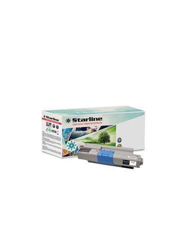 TONER RIC. NERO X OKI C310DN, C330DN, C331DN, C510DN, C511DN, C530 C531, MC35 K15677TA STARLINE TONER RICOSTRUITI