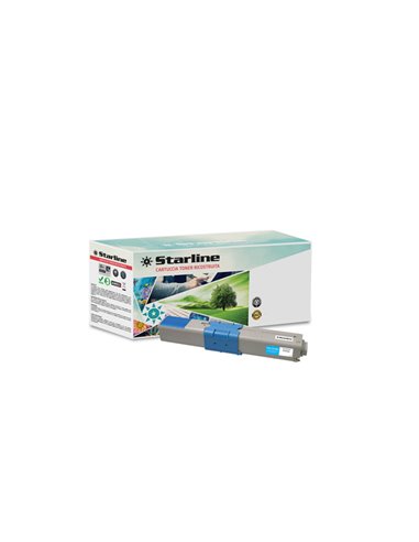 TONER RIC. CIANO X OKI C310DN, C330DN, C331DN, C510DN, C511DN, C530 C531 K15678TA STARLINE TONER RICOSTRUITI