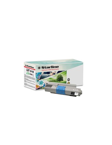TONER RIC. NERO X OKI C301/C321 K18017TA STARLINE TONER RICOSTRUITI