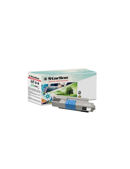 TONER RIC. NERO X OKI C301/C321 K18017TA STARLINE TONER RICOSTRUITI