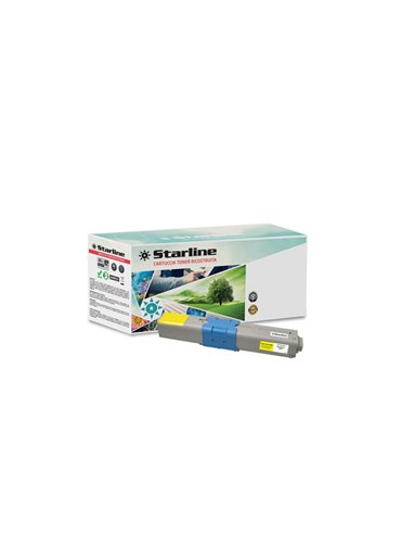 TONER RIC. GIALLO X OKI C301/C321 K18020TA STARLINE TONER RICOSTRUITI