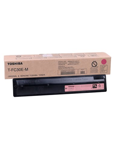 TONER MAGENTA E-STUDIO 2050-2550 T-FC30E-M 6AJ00000283 TOSHIBA PRODOTTI PER FOTOCOPIATORI