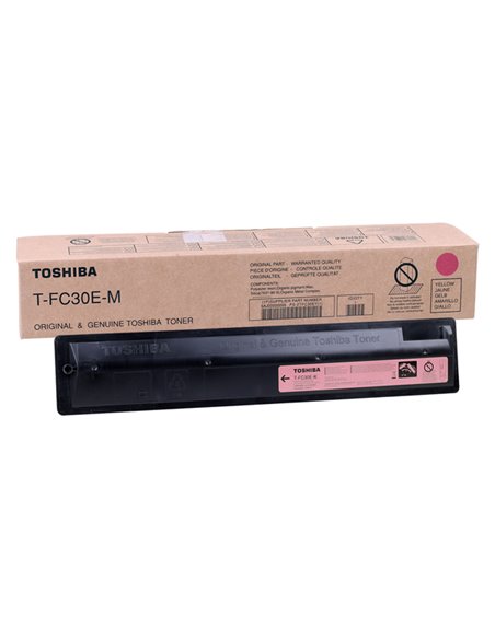 TONER MAGENTA E-STUDIO 2050-2550 T-FC30E-M 6AJ00000283 TOSHIBA PRODOTTI PER FOTOCOPIATORI