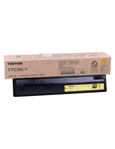 TONER GIALLO E-STUDIO 2050-2550 T-FC30E-Y 6AJ00000284 TOSHIBA PRODOTTI PER FOTOCOPIATORI