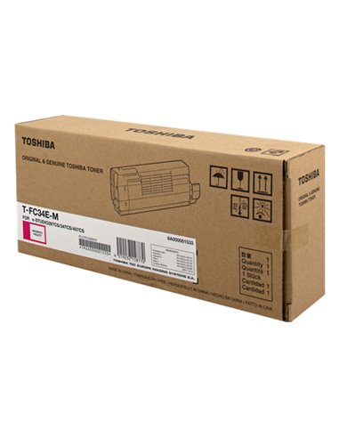 TONER MAGENTA PER e-STUDIO 287-347-407CS T-FC34EM 6A000001811 TOSHIBA PRODOTTI PER FOTOCOPIATORI