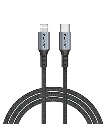 Verbatim Cavo di sincronizzazione e ricarica da USB-C a Lightning_120 cm 31844 VERBATIM ADATTATORI-CAVI-ORGANIZZACAVI