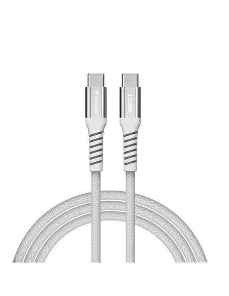 Verbatim Cavo Magnetico Sync  Charge USB-C to USB-C 100W  120 cm_Grigio 31854