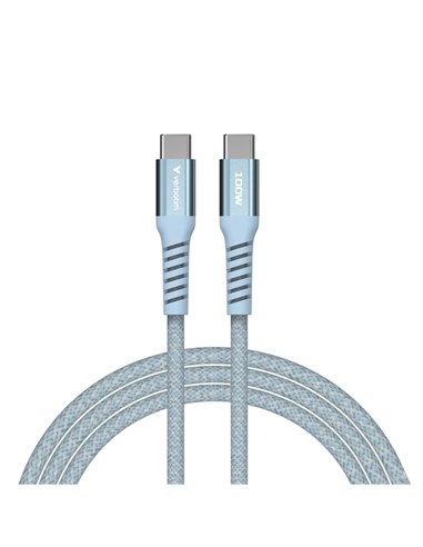 Verbatim Cavo Magnetico Sync Charge USB-C to USB-C 100W  120 cm_Blu 31856