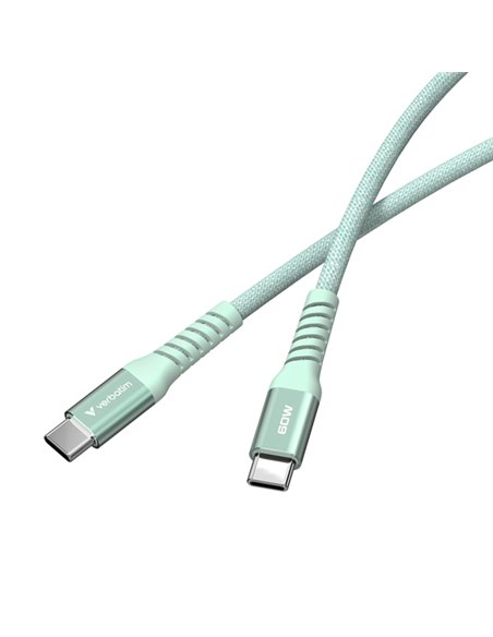 Verbatim Cavo Magnetico Sync Charge USB-C to USB-C 60W  120 cm_Verde 31864