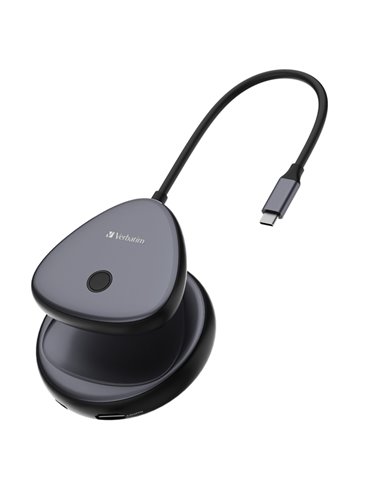 Verbatim Share My Screen 4K_USB-C Wireless Display adapter con Hub WDA-02 32147