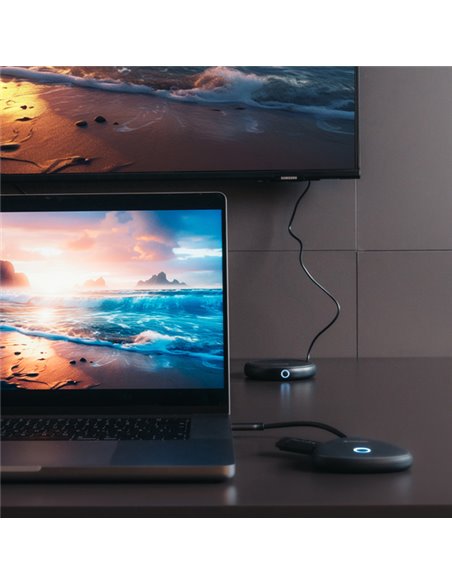 Verbatim Share My Screen 4K_USB-C Wireless Display adapter con Hub WDA-02 32147