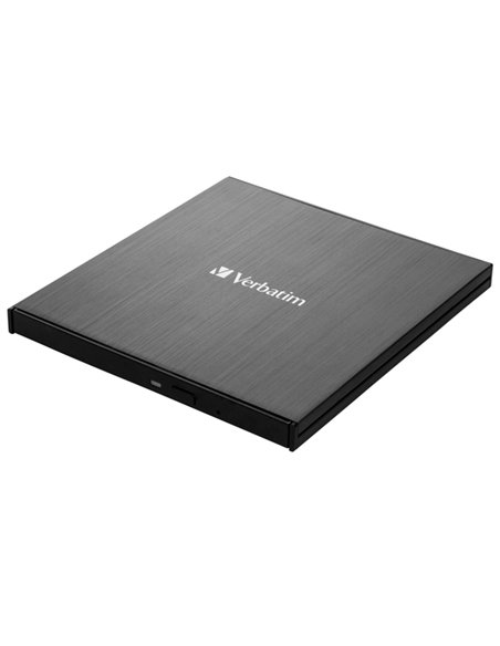 Masterizzatore CD/DVD slimline esterno con connessione USB-C-Verbatim 43886 VERBATIM MASTERIZZATORI