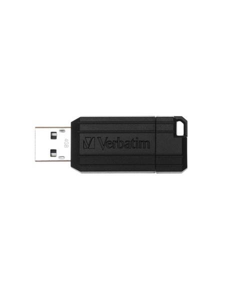 MEMORIE USB STORE 'N' GO PINSTRIPE NERO DA 4 GB 49061 VERBATIM CHIAVETTE USB