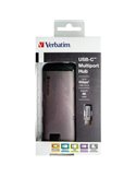 Verbatim USB-C ADAPTER USB 3.1 G1 / USB 3.0 X 3 / HDMI / SDHC / MICRO SDHC / R 49142