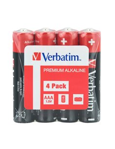 Verbatim 4 PILE ministilo AA A A LKALINE 49500