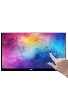 Verbatim Monitor Portatile 17" Touchscreen Full HD 1080p 49593