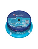 SCATOLA 25 CD-R DATALIFEPLUS SPINDLE 1X-52X 700MB SERIGRAFATO 43352