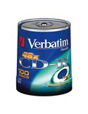 SCATOLA 100 CD-R DATALIFE SPINDLE 1X-52X 700MB SERIGRAFATO EXTRA PROTECTION 43411