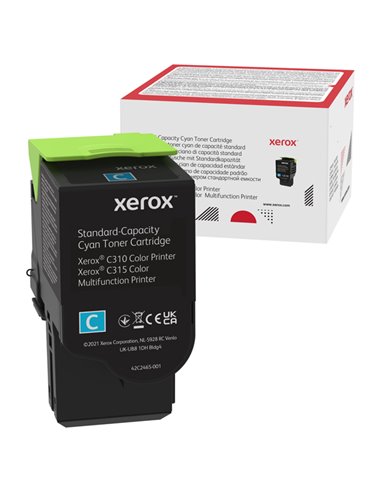 Xerox Cartuccia Ciano per C310/C315 2.000 pag 006R04357 XEROX TEKTRONIX - PRODOTTI VARI