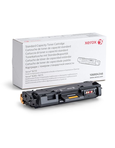 Toner Nero Xerox B210/B205/B215 1.500pag 106R04346 XEROX TEKTRONIX - PRODOTTI VARI