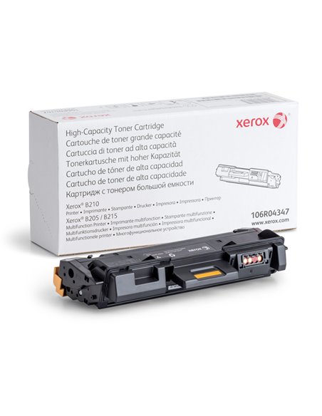 Toner Nero Xerox B210/B205/B215 3.000pag 106R04347 XEROX TEKTRONIX - PRODOTTI VARI