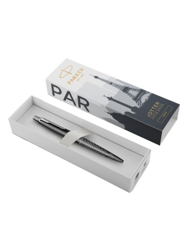 Penna a sfera M Jotter Global Icon Paris grigio CT Parker 2221601 PARKER SFERE E MULTIFUNZIONE