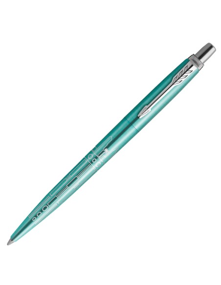 Penna a sfera M Jotter Global Icon Miami turchese CT Parker 2221602 PARKER SFERE E MULTIFUNZIONE