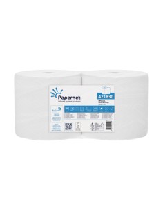 Bobina asciugatutto 471 strappi / 112,1m goffratura wave Papernet 421830 PAPERNET BOBINE ASCIUGATUTTO INDUSTRIALI