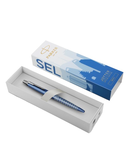 Penna a sfera M Jotter Global Icon Seoul blu CT Parker 2221600 PARKER SFERE E MULTIFUNZIONE
