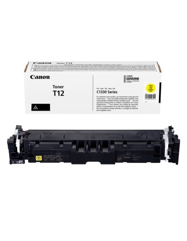 Toner Canon Giallo T12- 5095C006-5.300 PAG 5095C006 CANON PRODOTTI PER LASER