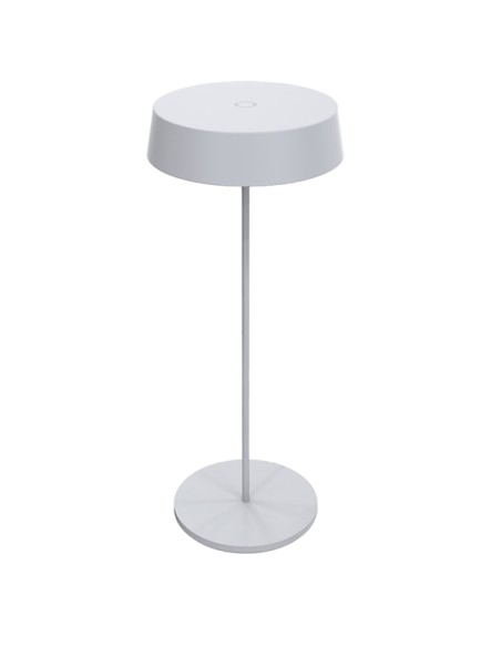 Lampada da tavolo 901 c/aggancio magnetico alluminio bianco Palmina DL-XTD901WT