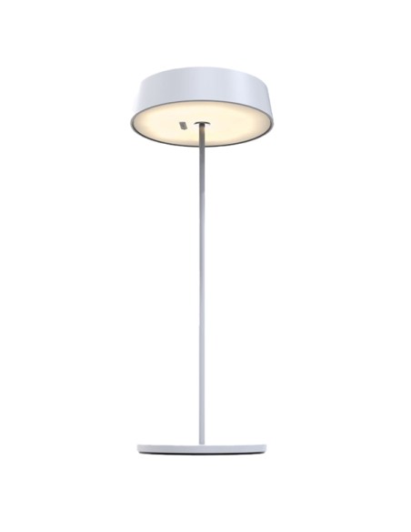 Lampada da tavolo 901 c/aggancio magnetico alluminio bianco Palmina DL-XTD901WT