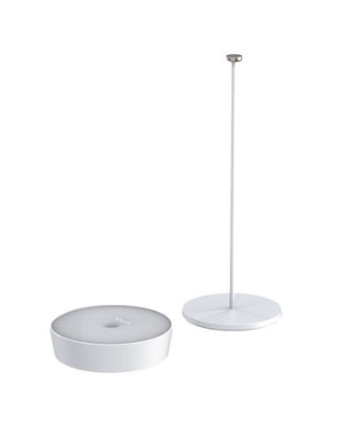 Lampada da tavolo 901 c/aggancio magnetico alluminio bianco Palmina DL-XTD901WT