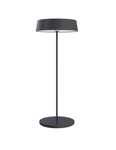Lampada da tavolo 901 c/aggancio magnetico alluminio nero Palmina DL-XTD901BK