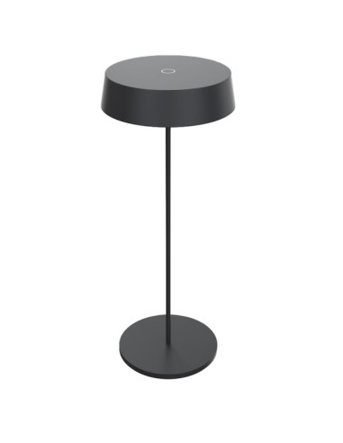 Lampada da tavolo 901 c/aggancio magnetico alluminio nero Palmina DL-XTD901BK