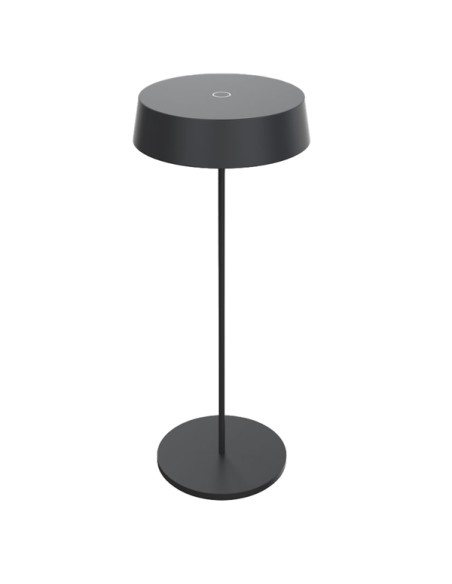 Lampada da tavolo 901 c/aggancio magnetico alluminio nero Palmina DL-XTD901BK