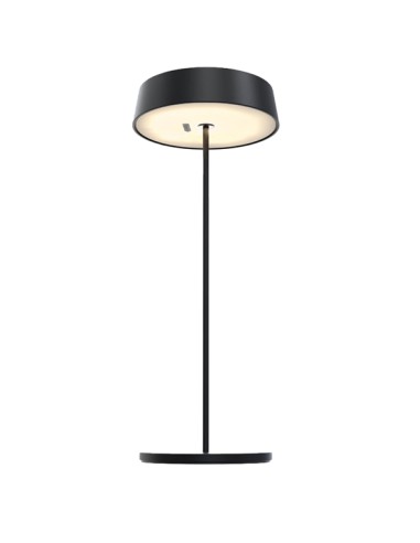 Lampada da tavolo 901 c/aggancio magnetico alluminio nero Palmina DL-XTD901BK