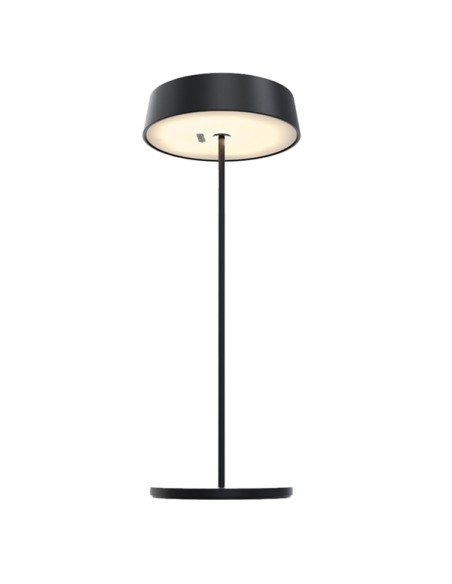 Lampada da tavolo 901 c/aggancio magnetico alluminio nero Palmina DL-XTD901BK