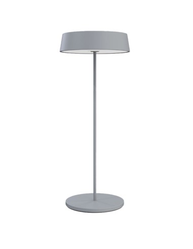 Lampada da tavolo 901 c/aggancio magnetico alluminio grigio Palmina DL-XTD901GY