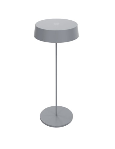 Lampada da tavolo 901 c/aggancio magnetico alluminio grigio Palmina DL-XTD901GY