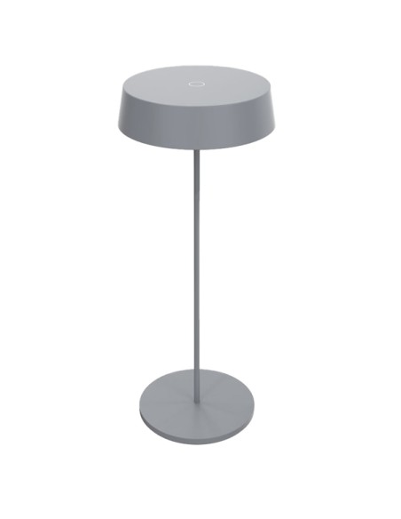 Lampada da tavolo 901 c/aggancio magnetico alluminio grigio Palmina DL-XTD901GY