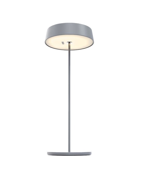 Lampada da tavolo 901 c/aggancio magnetico alluminio grigio Palmina DL-XTD901GY