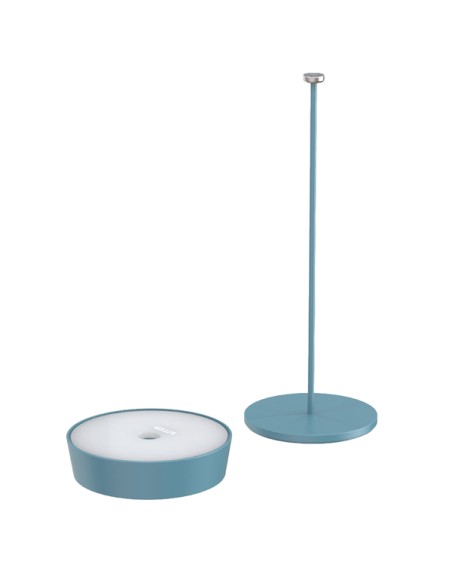 Lampada da tavolo 901 c/aggancio magnetico alluminio blu Palmina DL-XTD901BU