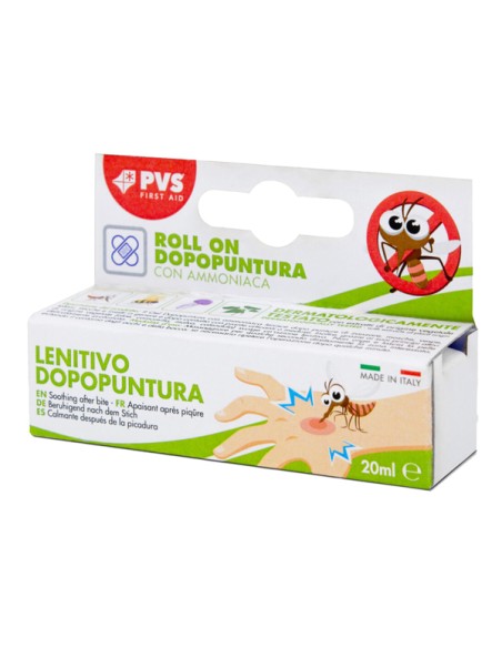 Roll-On dopopuntura antizanzare 20ml PVS ROL002 PVS MEDICAMENTI