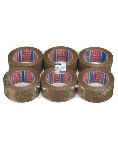 Nastro adesivo da imballo 132mt x 50mm Tesapack Eco Standard avana Tesa 60418-00004-00 TESA NASTRO PER IMBALLO-TENDINASTRO