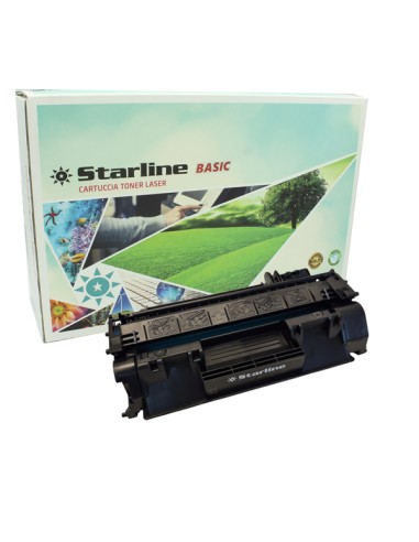 Starline Toner Compatibile per HP 80A Nero CF280A 2.700 pag TRHP80A STARLINE TONER RICOSTRUITI
